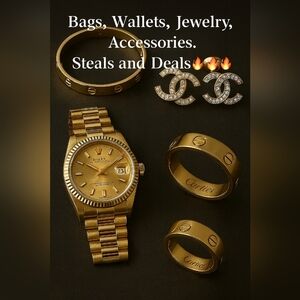 Designer & Lux Bags, Wallets Jewelry And Accessories